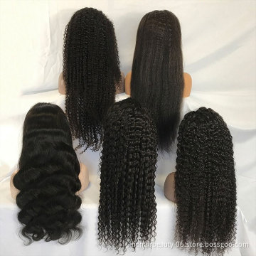 Brazilian Hair 13X6 Lace Frontal Wig For Black Women,Hd Transparent Lace Front Human Hair Wigs,13x4 virgin 360 Lace Frontal Wig